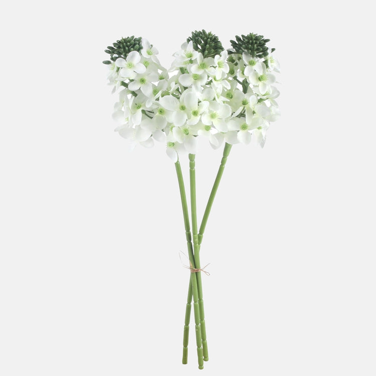 Kreemjas tuberoosi kunstlillebukett 38,5 cm - Kunstlilled