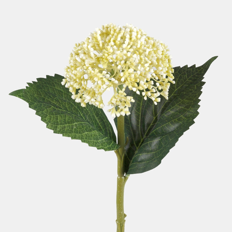 Valge hortensia kunstlill 38 cm - Kunstlilled