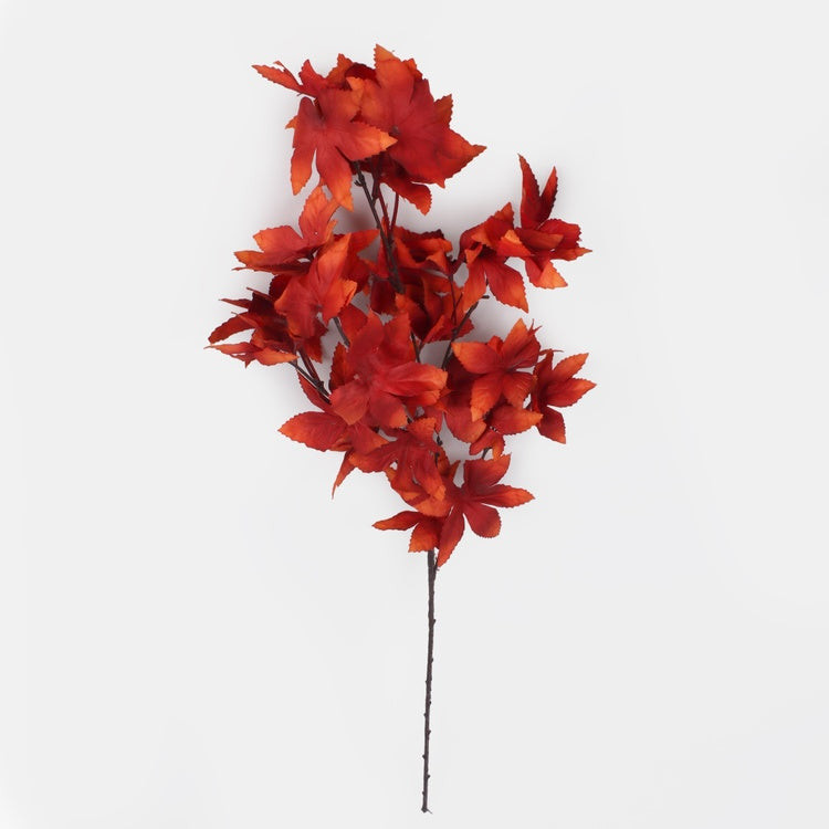 Jaapani vahtra kunstlilleoks punakasoranž 85 cm - Kunstlilled