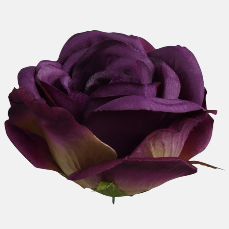 Lilla-beež roosiõiepea Ø8 cm - Kunstlilled