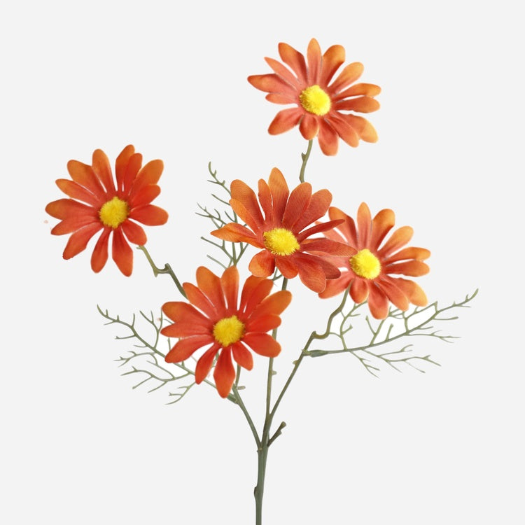 Oranž karikakra kunstlilleoks 52 cm - Kunstlilled