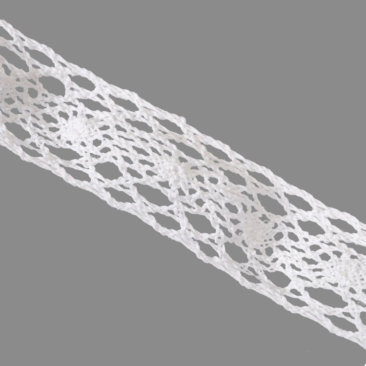 Valge pitslint 4 cm - Kunstlilled