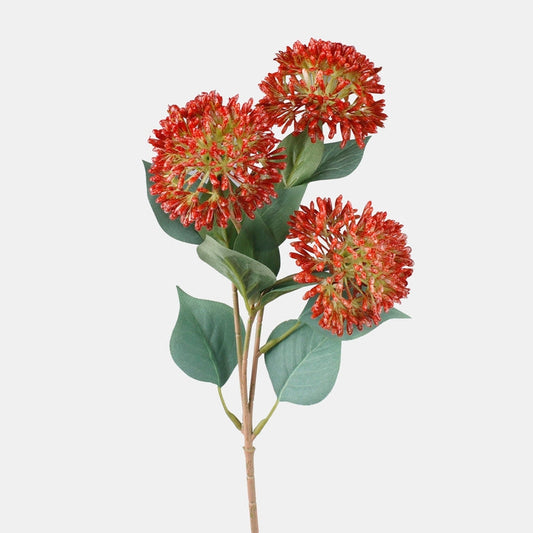 Vaaleanpunainen allium tekokukka 42 cm - Tekokukat