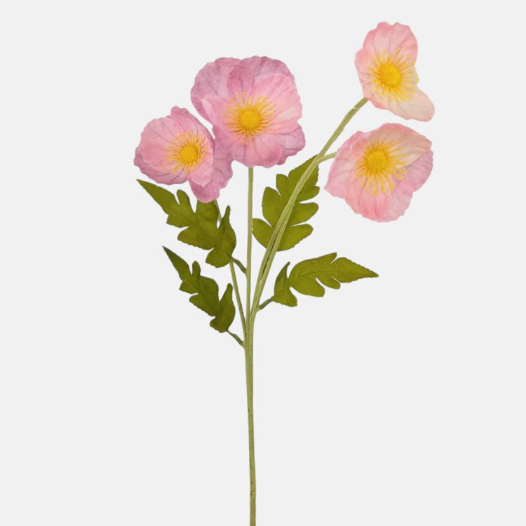 Roosa anemone kunstlill 58 cm - Kunstlilled