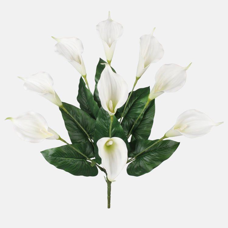Kreemjas kalla kunstlillekimp 54 cm - Kunstlilled
