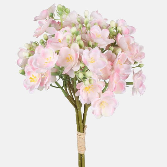 Roosa jasmiini kunstlillekimp 38 cm - Kunstlilled