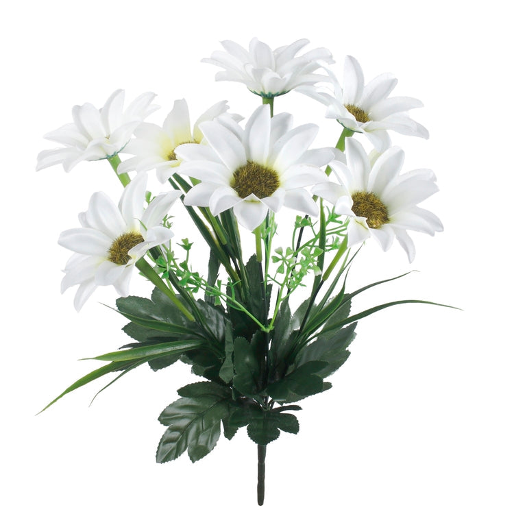 Kreemjas toonis gerbera kunstlillekimp 37 cm - Kunstlilled