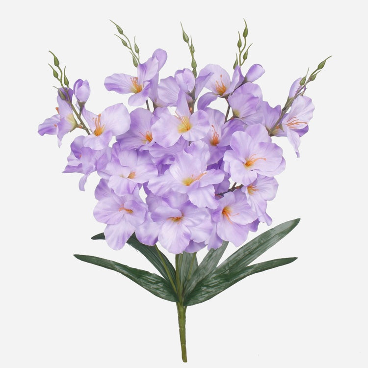 Sireli gladiooli kunstlillekimp 60 cm - Kunstlilled