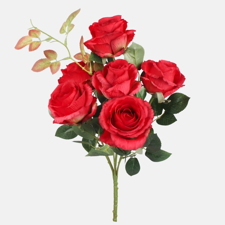 Punase roosi kimp 58 cm - Kunstlilled