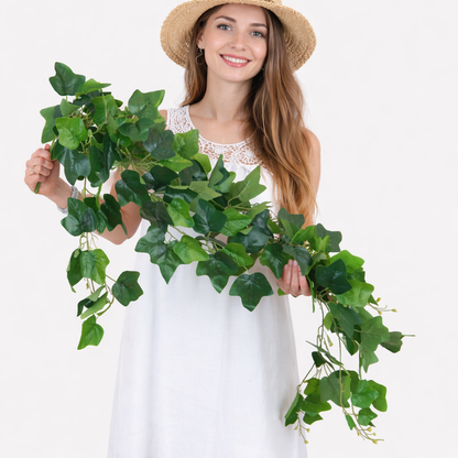 Roheline rippuv luuderohi kunsttaim 115 cm
