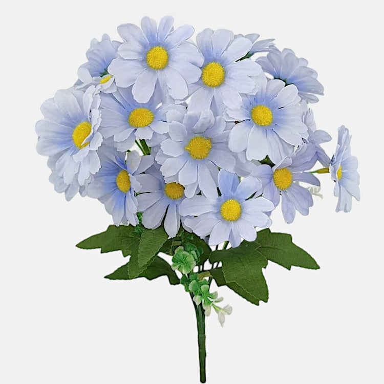 Helesinine karikakra kunstlillebukett 31 cm - Kunstlilled
