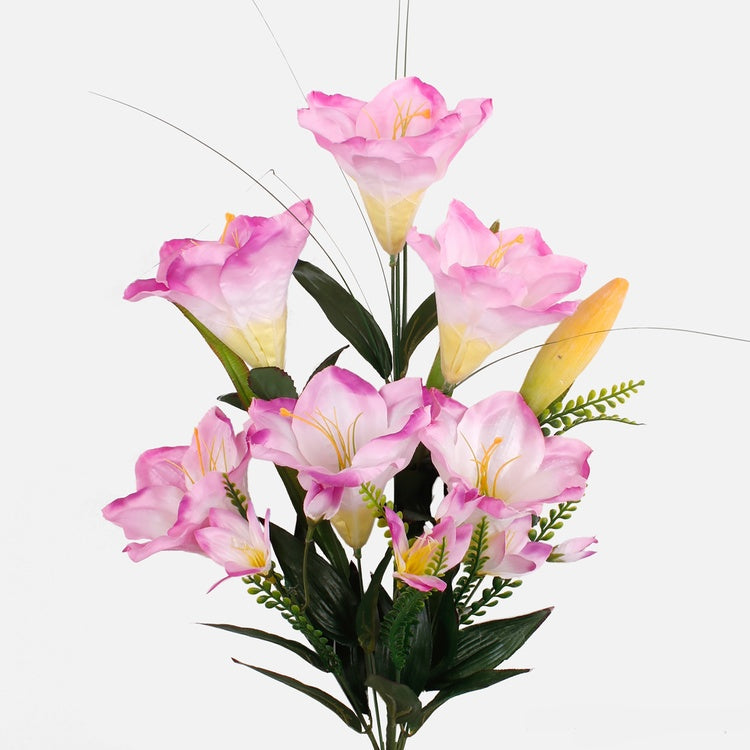 Helelilla amarüllise kunstlillekimp 60 cm - Kunstlilled
