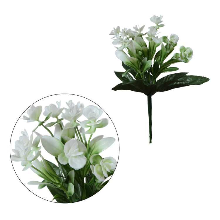 Valge Anemoni kunstlillekimp 20 cm - Kunstlilled