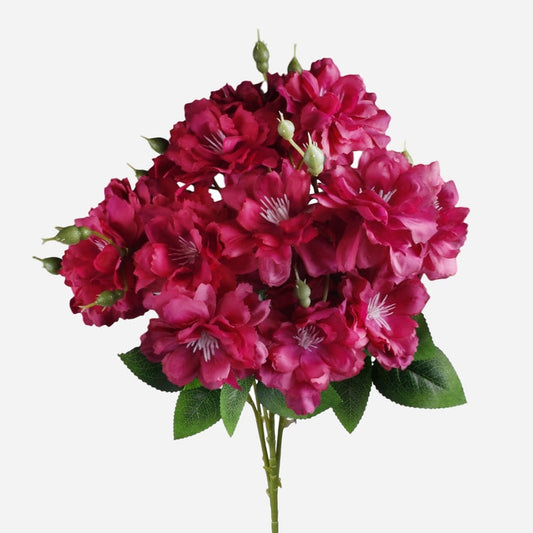 Burgundia asalea kunstlill 76 cm - Kunstlilled