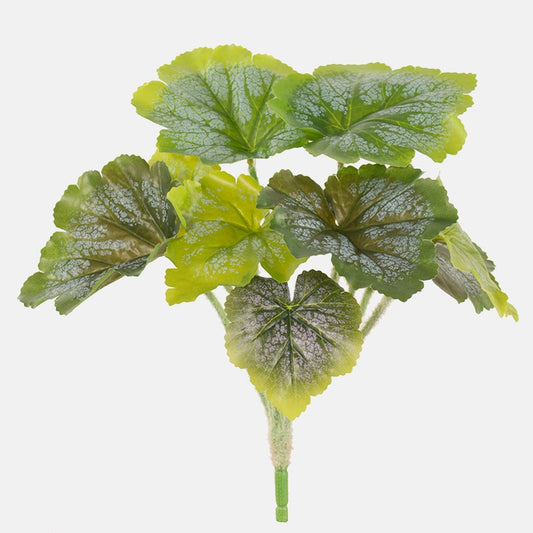 Vihreä begonia tekokasvi 24 cm - Tekokukat