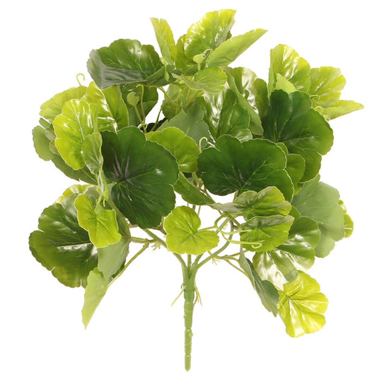 Vihreä begonia tekokasvi 38 cm - Tekokukat
