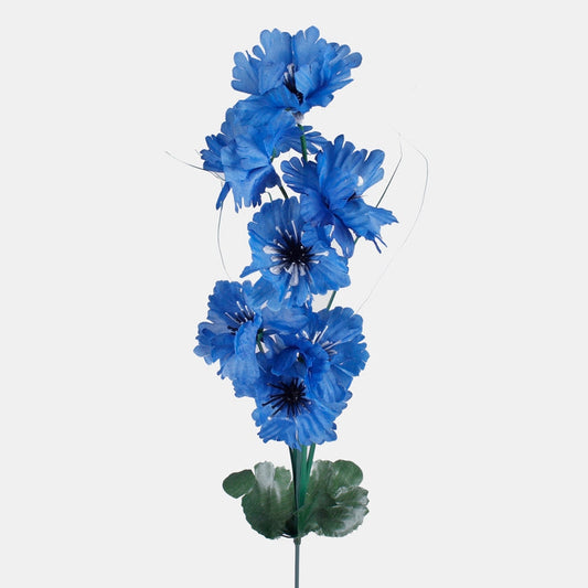 Sininen ruiskukka tekokukka 40 cm - Tekokukat