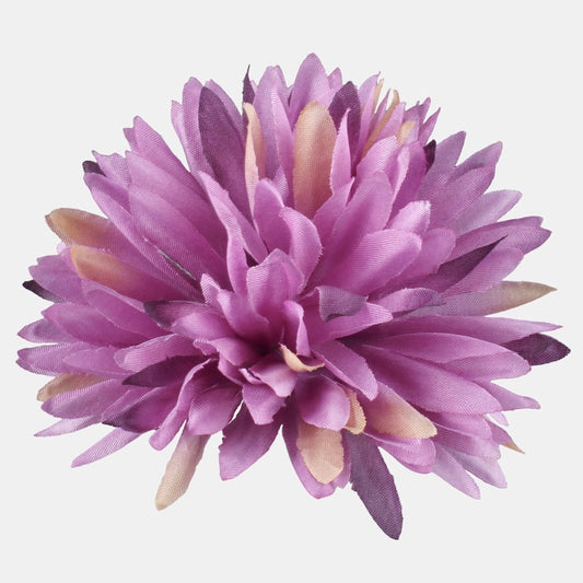 Lilla krüsanteemi kunstlillepea Ø12 cm - Kunstlilled
