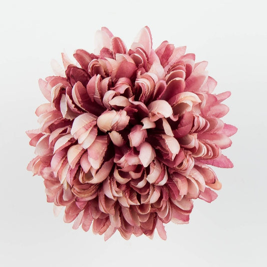 Roosa krüsanteemi õiepea Ø14 cm - Kunstlilled