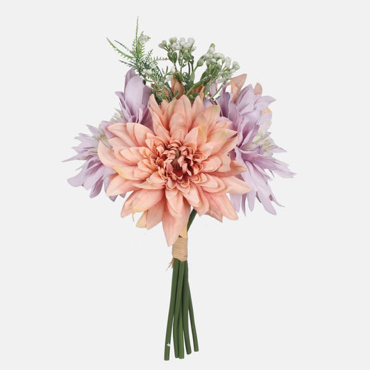 Daalia tekokukkakimppu syksy 27 cm - Tekokukat