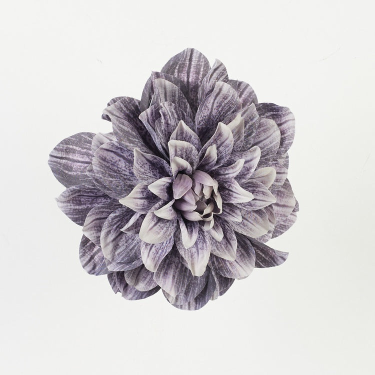 Dahlia kunstlillepea hallikaslilla Ø17 cm - Kunstlilled