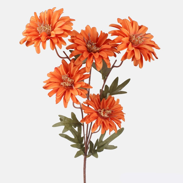 Tumeoranžid daalia oksad 75 cm - Kunstlilled
