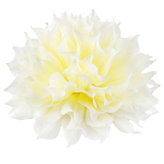 Kreemjas daalia kunstlillepea Ø14 cm - Kunstlilled