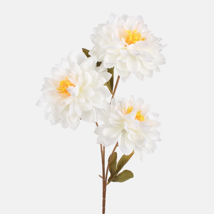 Kreemjas daalia kunstlill 64 cm - Kunstlilled