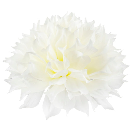 Kreemjas daalia kunstlillepea 14 cm - Kunstlilled