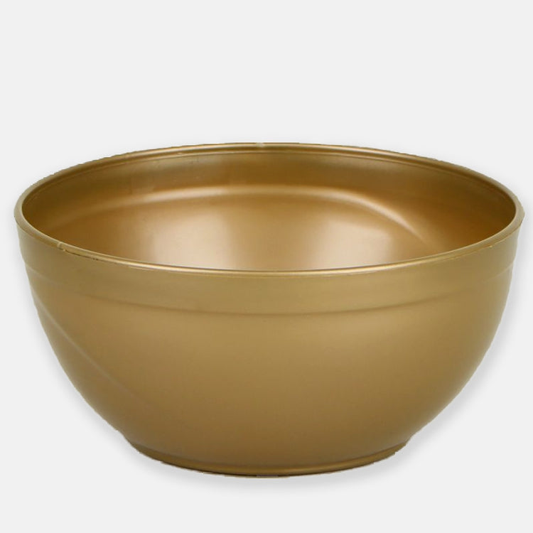 Kullavärvi plastikpott Ø15 cm - Kunstlilled