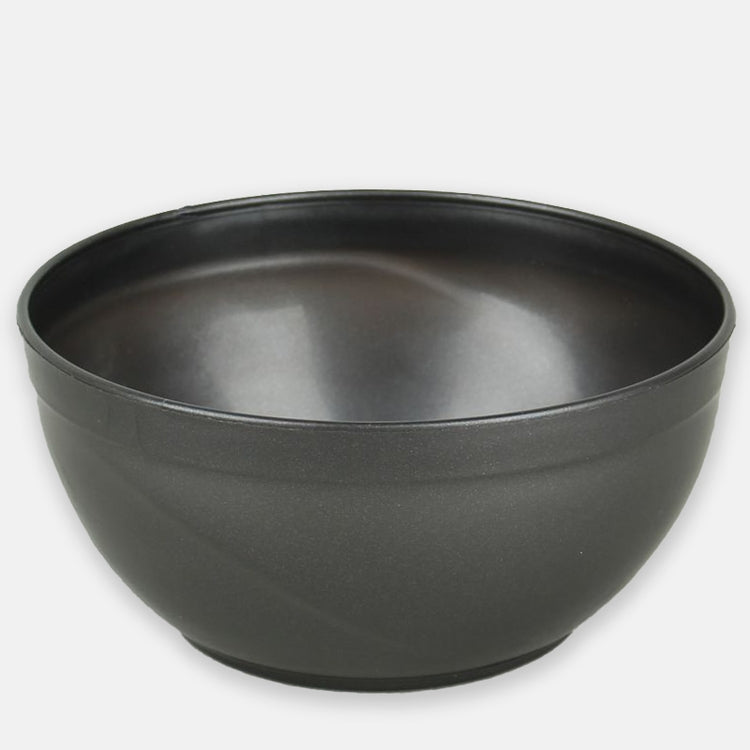 Grafiitinharmaa muovikulho Ø15 cm - Tekokukat