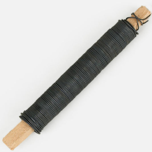 Hehkutettu rautalanka tummanharmaa 0,8 mm 2500 cm - Tekokukat