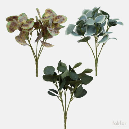 Eukalyptus – tekokukkakimppu, 32 cm