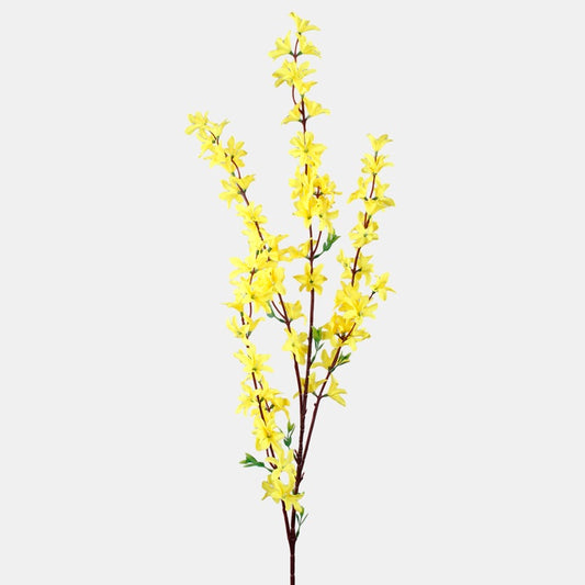 Kollase forsüütia kunstlilleoks 110 cm - Kunstlilled