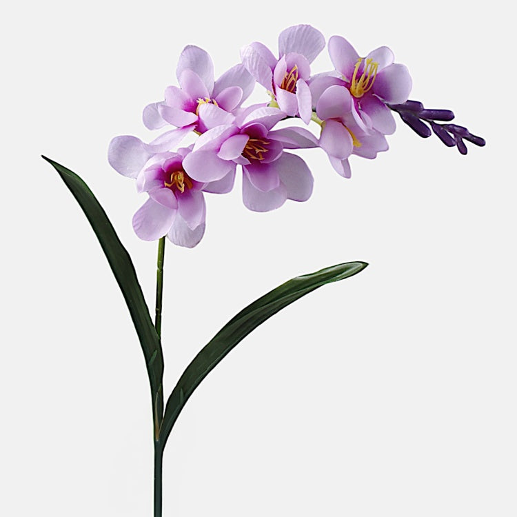 Lilla freesia kunstlill 56 cm - Kunstlilled