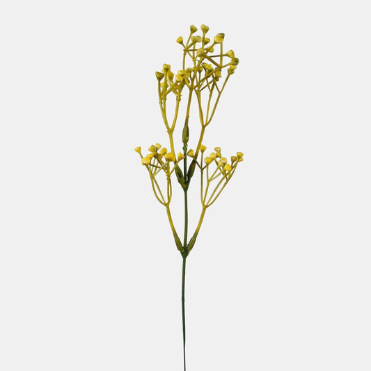 Keltainen marjaoksa 49 cm - Tekokukat