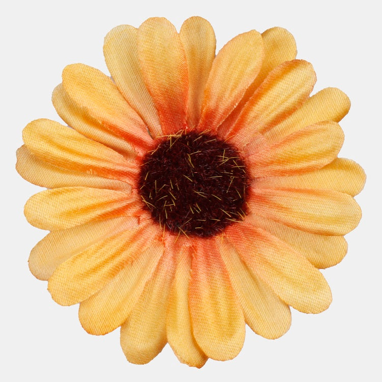 Tumekollane Cosmos kunstlillepea Ø8 cm - Kunstlilled