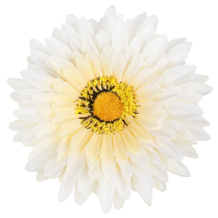 Kreemjaskollane gerbera kunstlillepea Ø15 cm - Kunstlilled