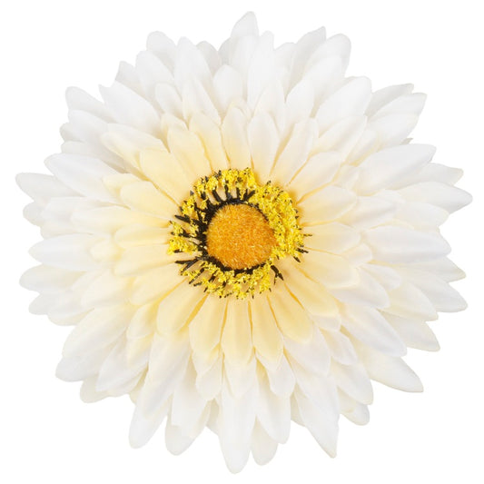 Kreemjaskollane gerbera kunstlillepea Ø15 cm - Kunstlilled