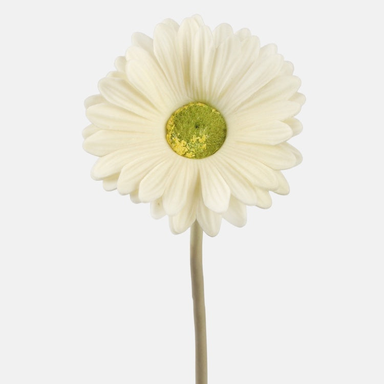 Kermanvärinen gerbera tekokukka 37 cm - Tekokukat
