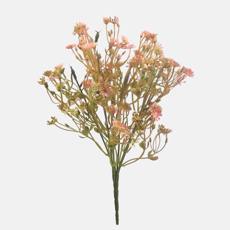 Roosa Gypsophila kunstlillekimp 35 cm - Kunstlilled