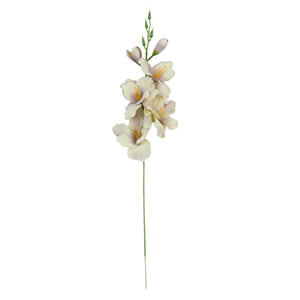 Kermanvärinen tekomiekkalilja 53 cm, kellertävä keskusta