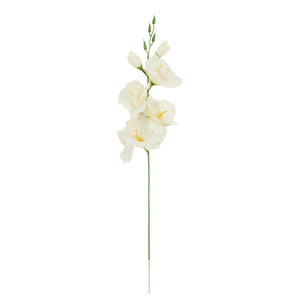 Norsunluunvalkoinen tekomiekkalilja 53 cm