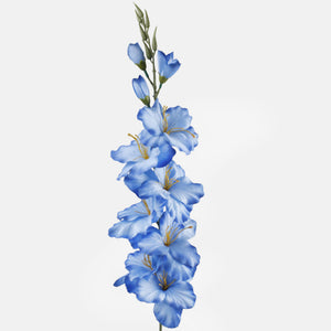 Safiirinsininen satiininen tekomiekkalilja 80 cm