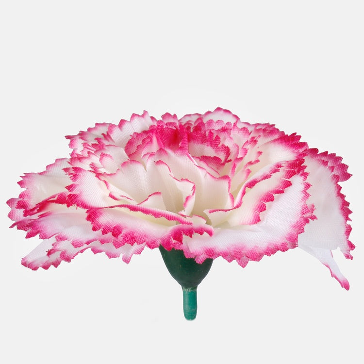 Kreemivärvi nelk kunstlillepea 9 cm - Kunstlilled