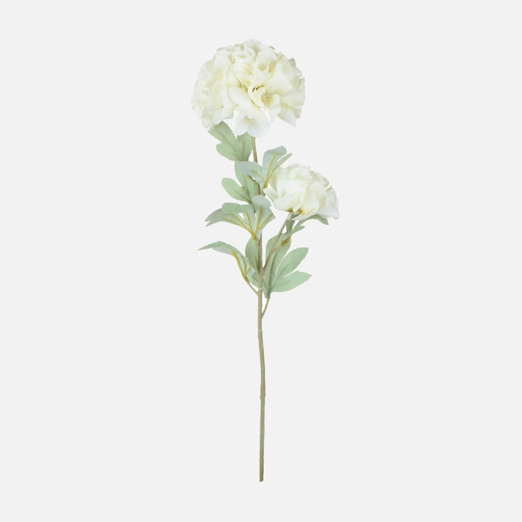 White Hortensia kunstlill 78 cm - Kunstlilled