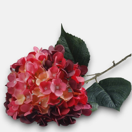 Roosa hortensia kunstlill 88 cm - Kunstlilled