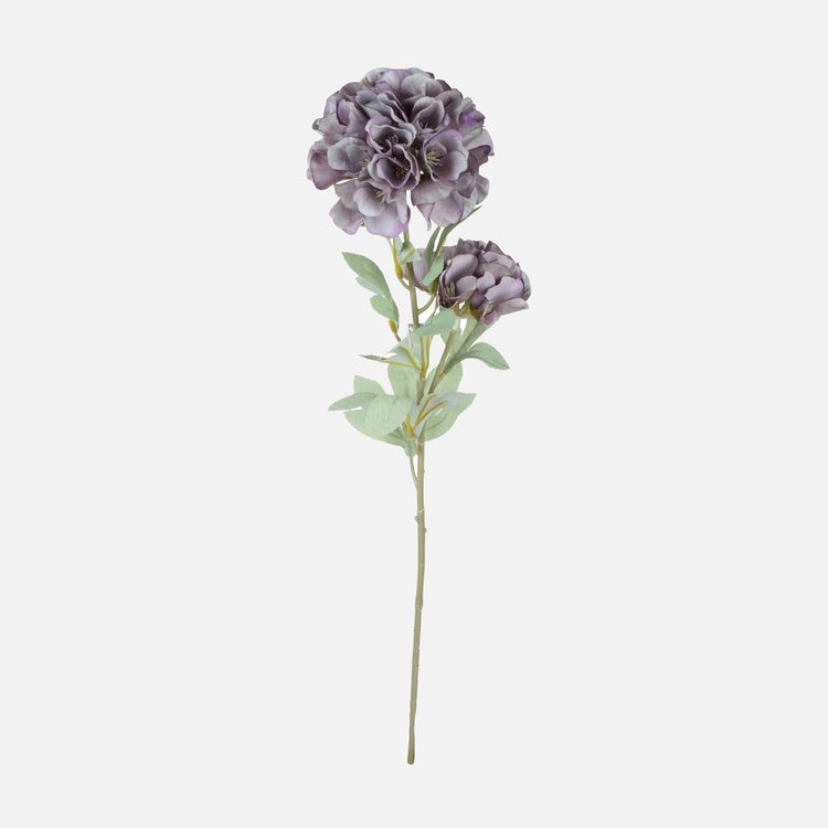 Violetne hortensia kunstlill 78 cm - Kunstlilled