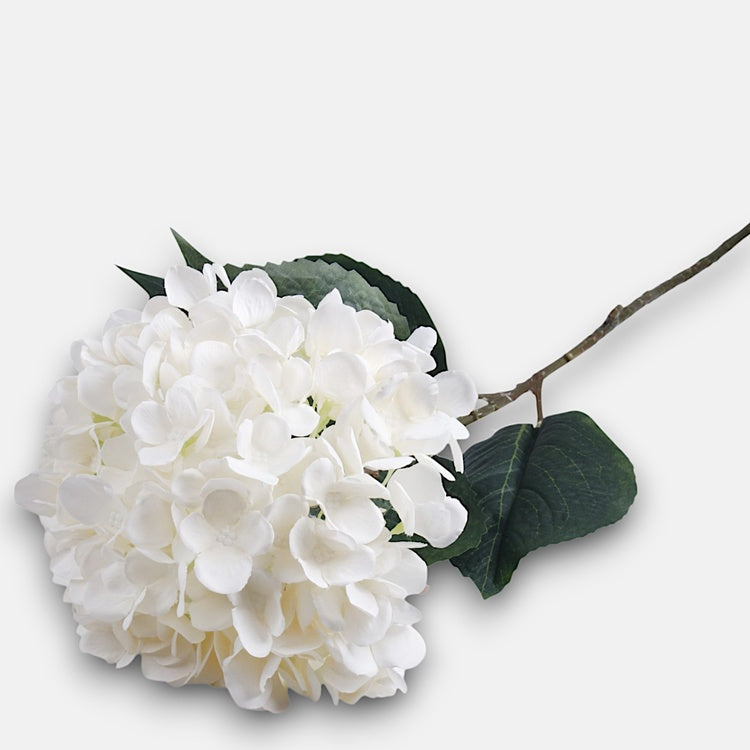 Kreemivärvi hortensia kunstlill 88 cm - Kunstlilled
