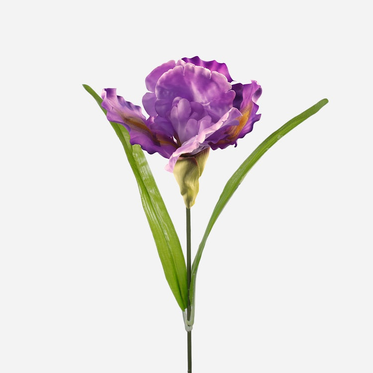 Lavendli värvi iirise kunstlill 58 cm - Kunstlilled